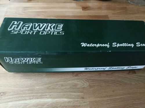 HAWKE FRONTIER WATERPROOF 20-60 x 85 ANGLED EYE SPOTTING SCOPE PLUS EXTRAS