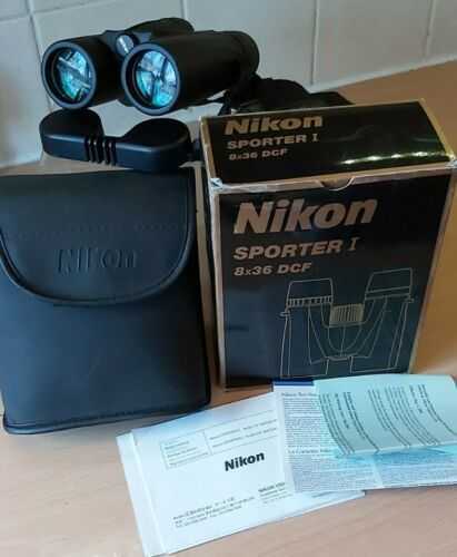 Nikon Sporter I 8x36 DCF Binoculars,  Boxed,  Excellent