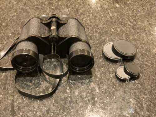 Vintage Mark Scheffel Binoculars In Original Case 20x50