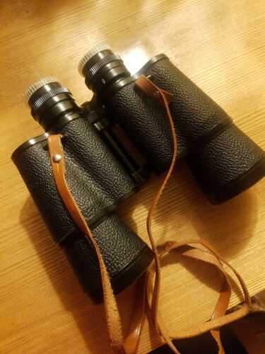 BINOCULARS, 10 x 50 with Brown Case