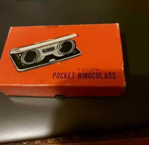 Vintage pocket binoculars