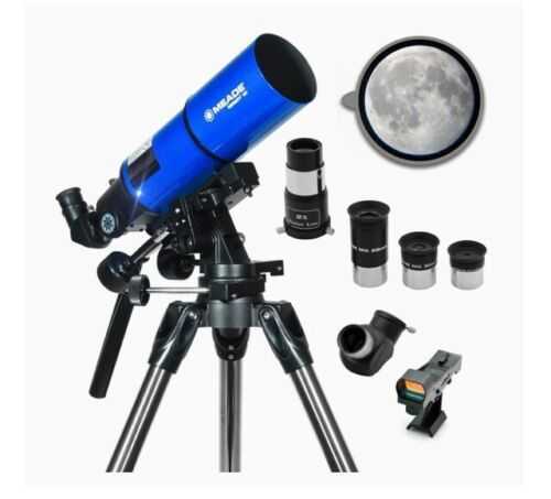 Meade Instruments Infinity 80 AZ3 Refractor Telescope - Blue