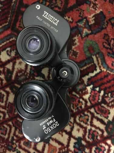 Yashica Coated Optics Binoculars 20x50 Field 3 Degrees, Not Working!