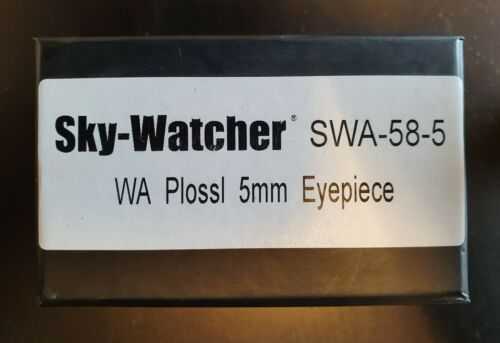 Skywatcher telescope eyepieces