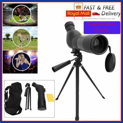 15-45X 60mm Monocular Spotter Bird Watching Telescope HD Night Vision w/Tripod