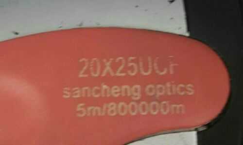 Sancheng Optics 20 25 compact Binoculars 5m/800000m . Very worn - still work