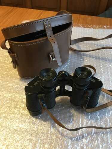 Vintage Wray of London Magnivu Binoculars 8 X 30 with Original Case and Strap