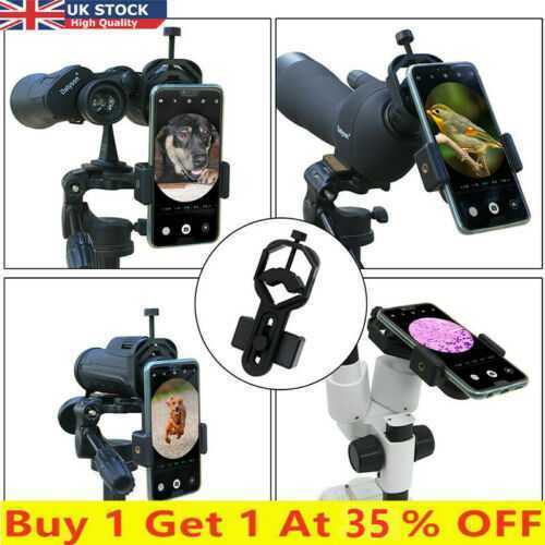 Mobile Phone Adapter Holder Black Telescope Mount For Smartphones Portable Hot