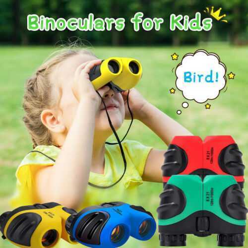 Kids Binoculars Adjustable Lightweight Toy for Bird Watching Outdoors Mini Gift