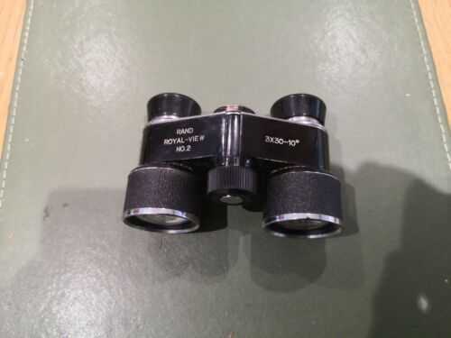 Rand Royal-View (Royal View) No.2 Binoculars 3x30-10 | Opera Theatre Glasses