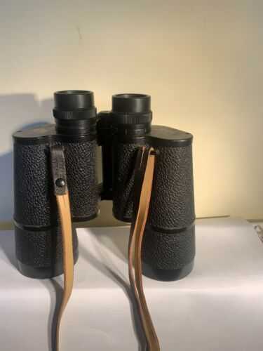 Carl Zeiss Jena Binoctem 7x50 Binoculars With Case.