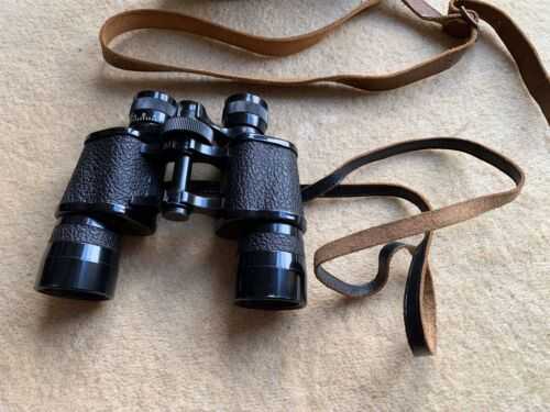 Broadhurst Clarkson 10 X 35 Binoculars With Leather Case