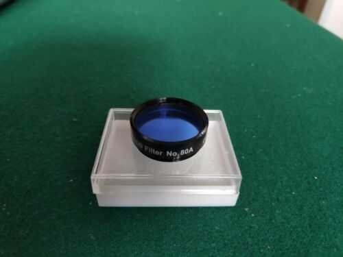 Meade Series 4000 Eyepiece Filter. No. 80A Blue