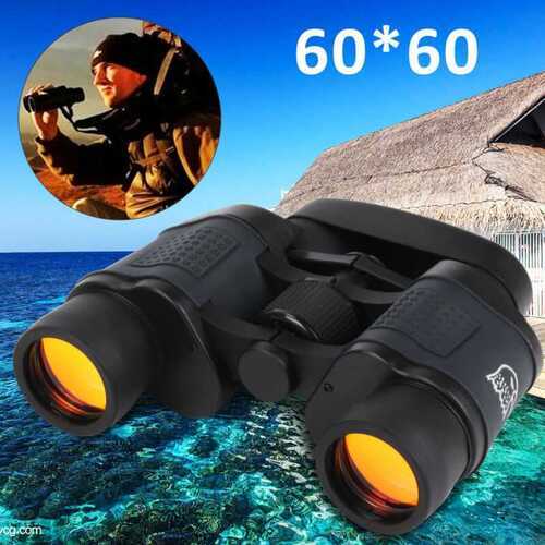 UK 60x60 DayandNight Military Army Zoom Powerful Binoculars Optics Hunting Camping