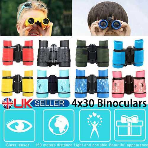 4x30 Children Binoculars Telescope Toy Gift  For Kids Outdoor Games Toys UK