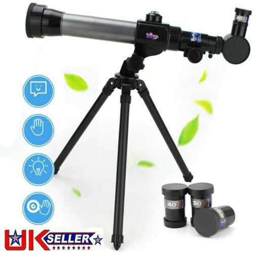 Astronomical Telescope andTripod 60mm HD Refractor Telescope Outdoor Finder Scope