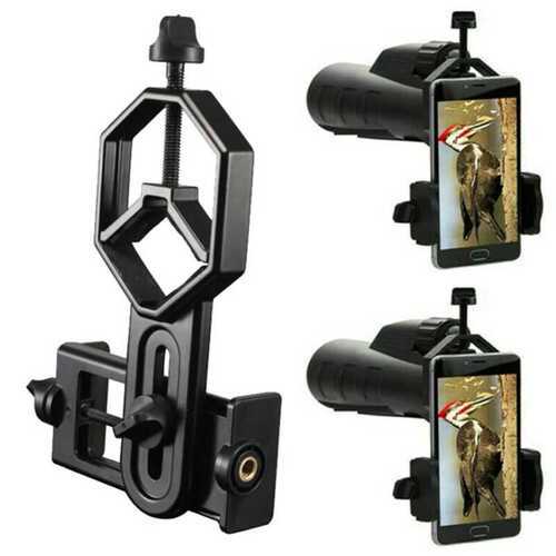 Universal Mobile Phone Telescope Adaptor Holder Mount Bracket Spotting Scope New