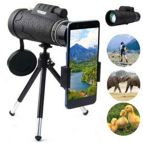 50X60 Day and Night Vision HD Monocular Telescope Waterproof Clear Outdoor Hunting