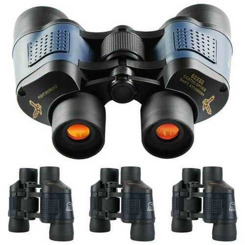 60X60 Zoom Binoculars Day/Night Vision Travel HD Hunting Telescope Camping Mini