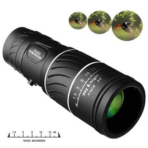 Day Night Vision 40x60 HD Optical Monocular Hunting Camping Handheld Telescope`