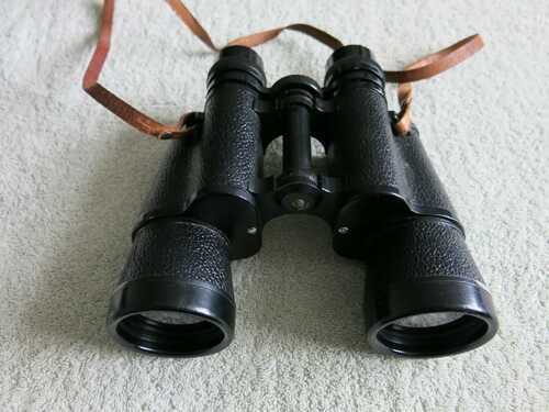 VINTAGE SILRAFT COATED OPTICS BINOCULARS 7 X 50 FIELD 7.1* SERIAL NUMBER 41150