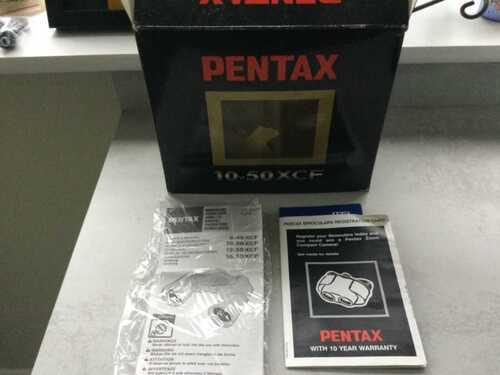 Pentax Binoculars 10x50 XCF - only used a couple of times