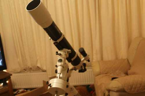 Skywatcher Evostar 120 Refractor Telescope With EQ5 Mount