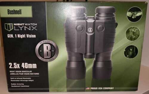 Bushnell Lynx 2.5x40mm NightVision Binocular with built-in Infrated Illuminato