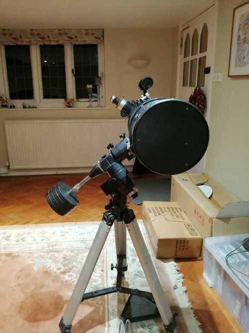 Helios telescope 8 inch with spare eye pieces