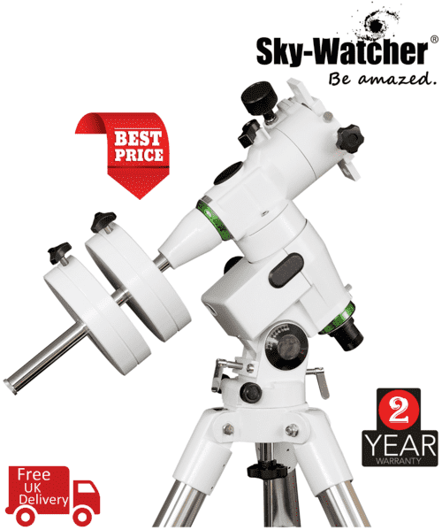 SkyWatcher EQ5 Deluxe Heavy-Duty Equatorial Mount With Tripod