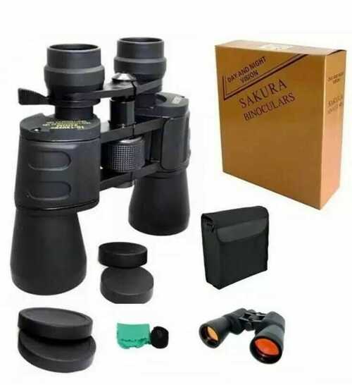 SAKURA Day Night Vision 10 x 70 x 70 ZOOM Powerful Binoculars 235FT/1000 YARDS