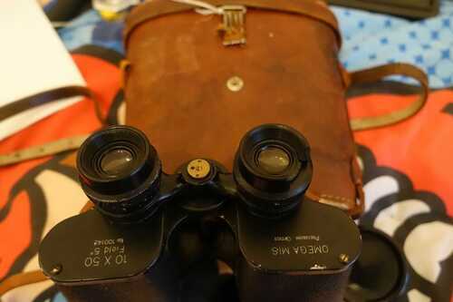 Omega MIS  binoculars 10 x 50 field 5 no 100142