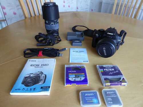 Canon EOS 350D Camera LOTS of Goodies included