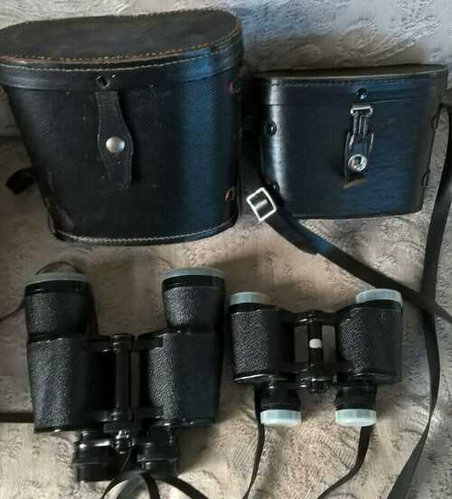 2 X PAIRS OF BINOCULARS - OMIYA 8 X 30 and REGENT 7 X 50