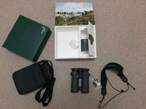 Swarovski 10x42 El Range W B Binoculars USED