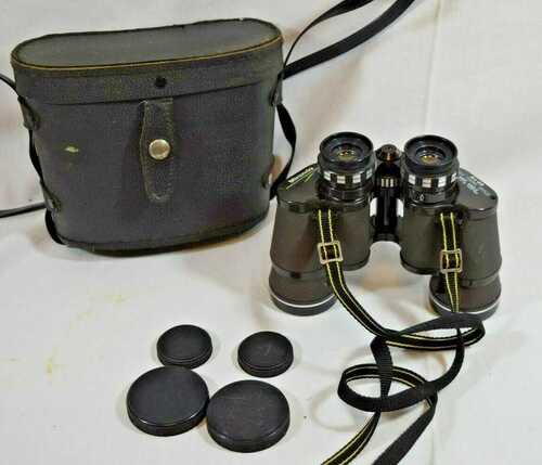 ViNTAGE MIRANDA 8x40 Gold Coated Optics Binoculars and hard carry case