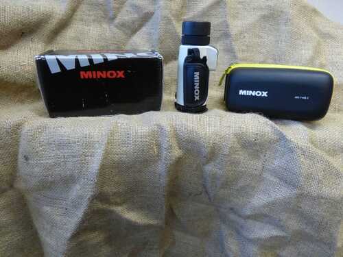 MINOX MD7X42C MONOCULAR - WHITE