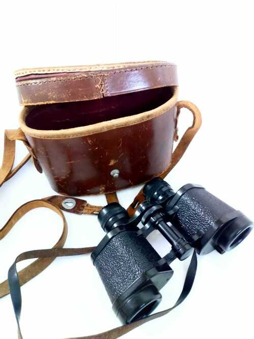 VINTAGE BARR and STROUD C F 24 EXTRA WIDE ANGLE 8X30 BINOCULARS