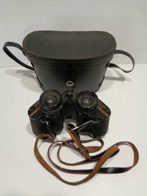 Prinz 8 x 30 Binoculars in Leather Carrying Case and Neck Strap