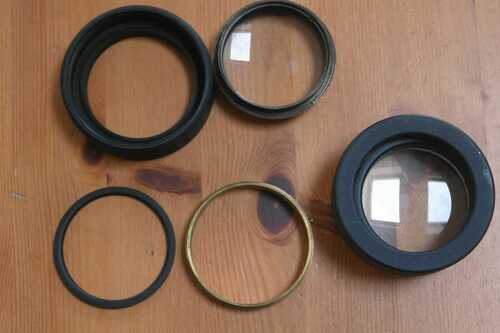 WWII BandS CF41 7x50 binocular front lens assemblies