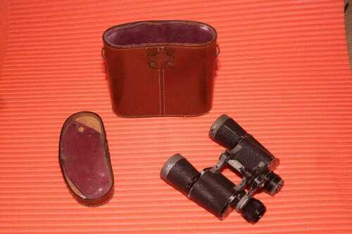 CASED PAIR BINOCULARS - AQUILUS -  10 X 35 - Spares or repair