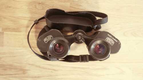 Carl Zeiss Jena Jenoptem 8x30W multi-coated Binoculars. Made in DDR.