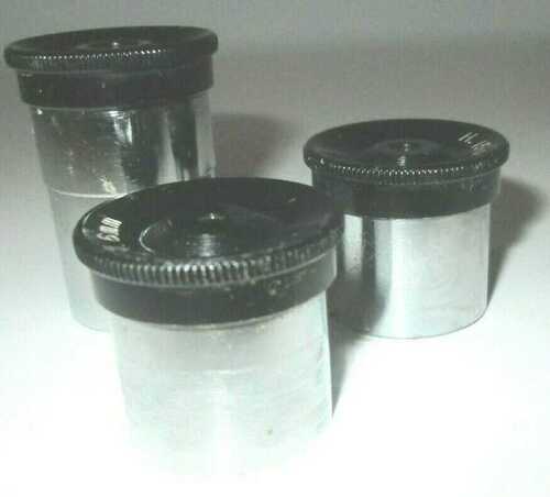 Vintage 3x Telescopes Eyepieces HM 25mm H 15mm HM 6mm