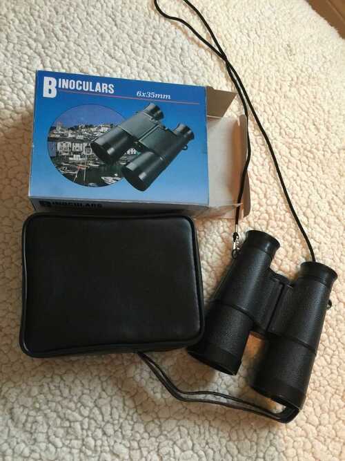 Binoculars 6x35mm Hi Power with Case and Boxed B1