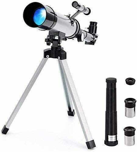 Telescope for Kids 90X HD Educational Science Refractor with Tripod for Beginner