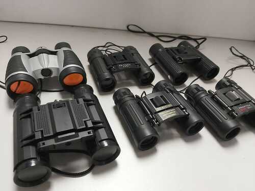 Job Lot Mini Binoculars All with Pouches C24