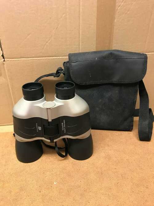 HANOPTIK 12X50   BINOCULARS WITH CASE