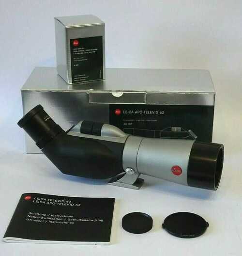 Leica Televid APO Angled + 32x WW Eyepiece Spotting Scope Boxed Excellent