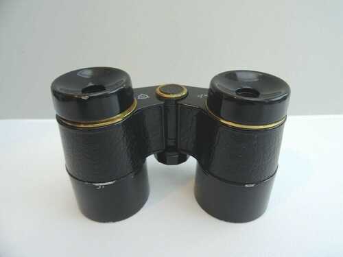 MADE IN USSR BINOCULARS 4X  WITH CASE