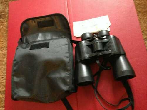 Praktica CN 20 X 50 Black Soft Touch Binoculars With Case